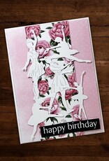 Paper Rose STUDIO Ballerina Trio 2 Metal Cutting Die