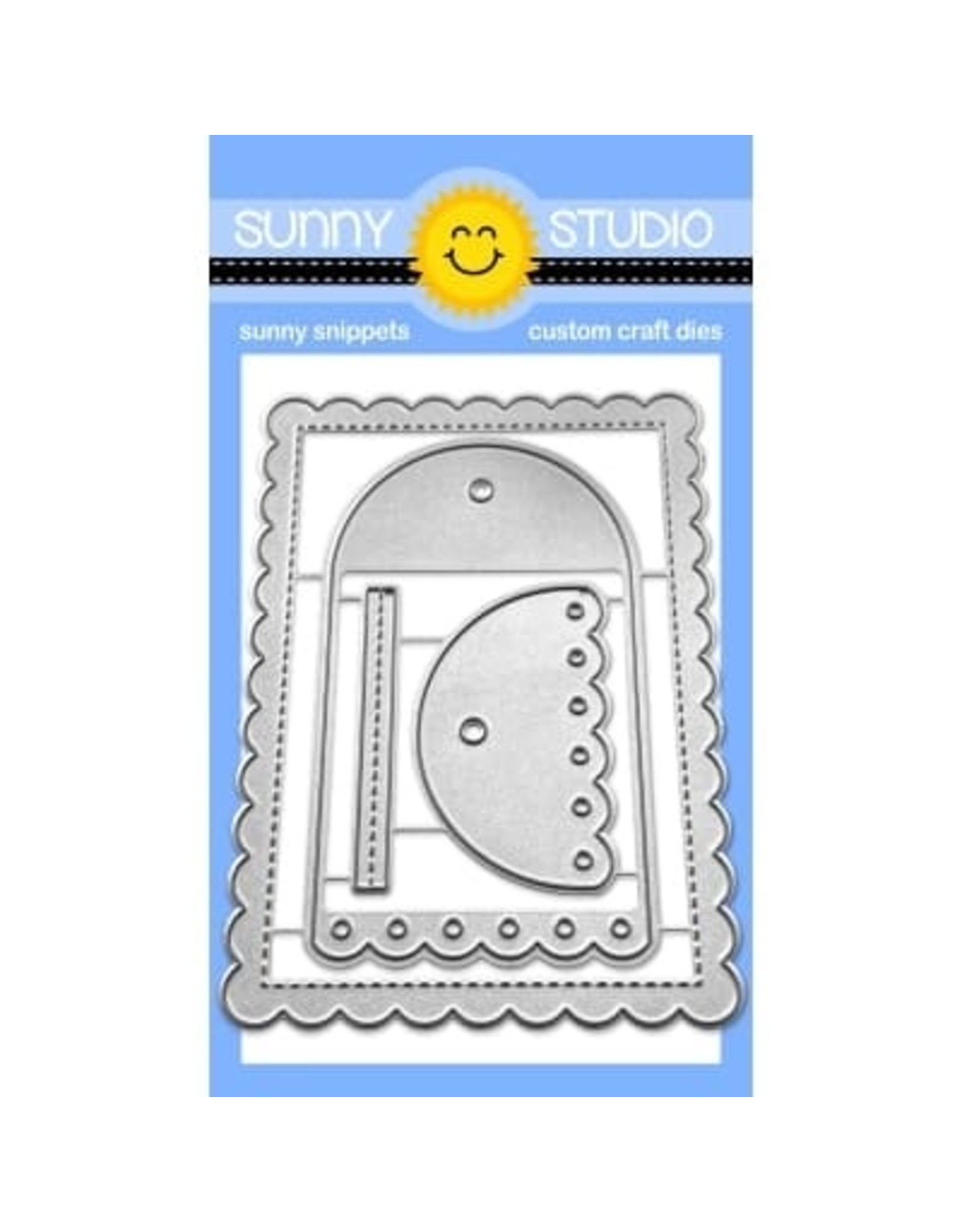 Sunny Studio Stamps Mini Mat & Tag 1 Dies