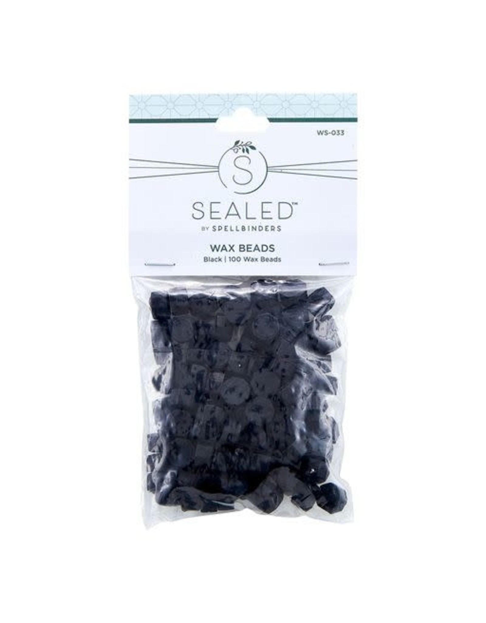 Spellbinders Black Wax Beads from Sealed