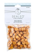 Spellbinders Sealed by Spellbinders Collection - Gold Wax Beads