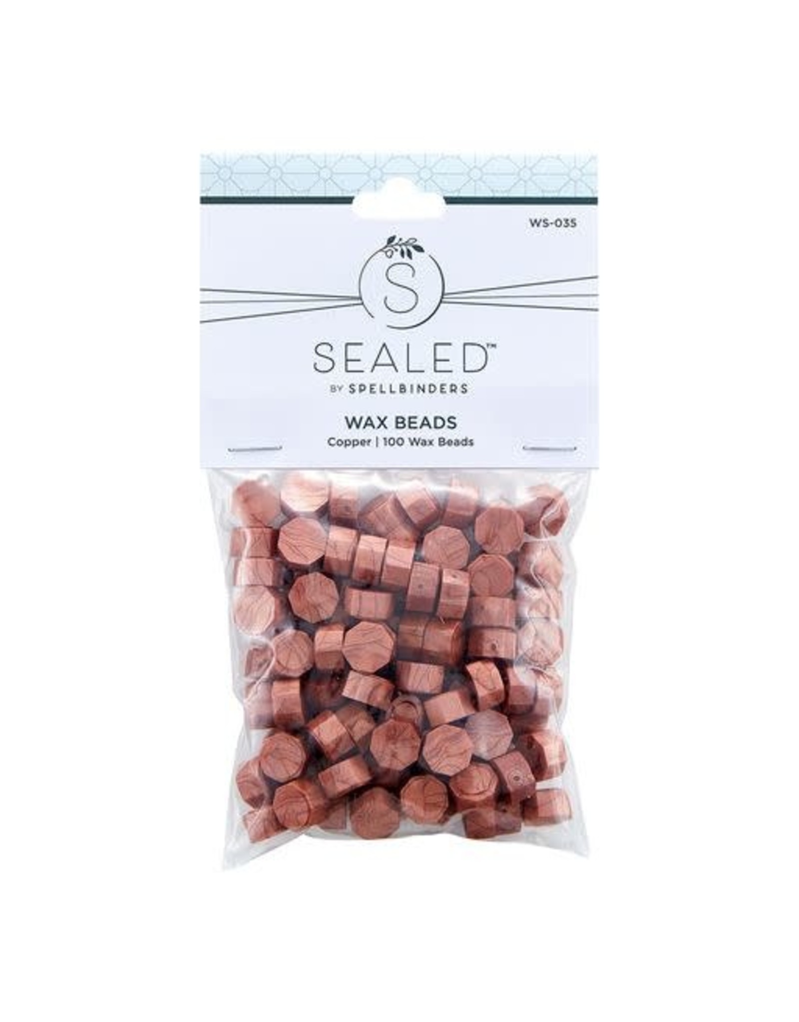 Spellbinders Sealed by Spellbinders Collection - Copper Wax Beads