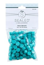Spellbinders Sealed by Spellbinders Collection - Teal Wax Beads from Sealed