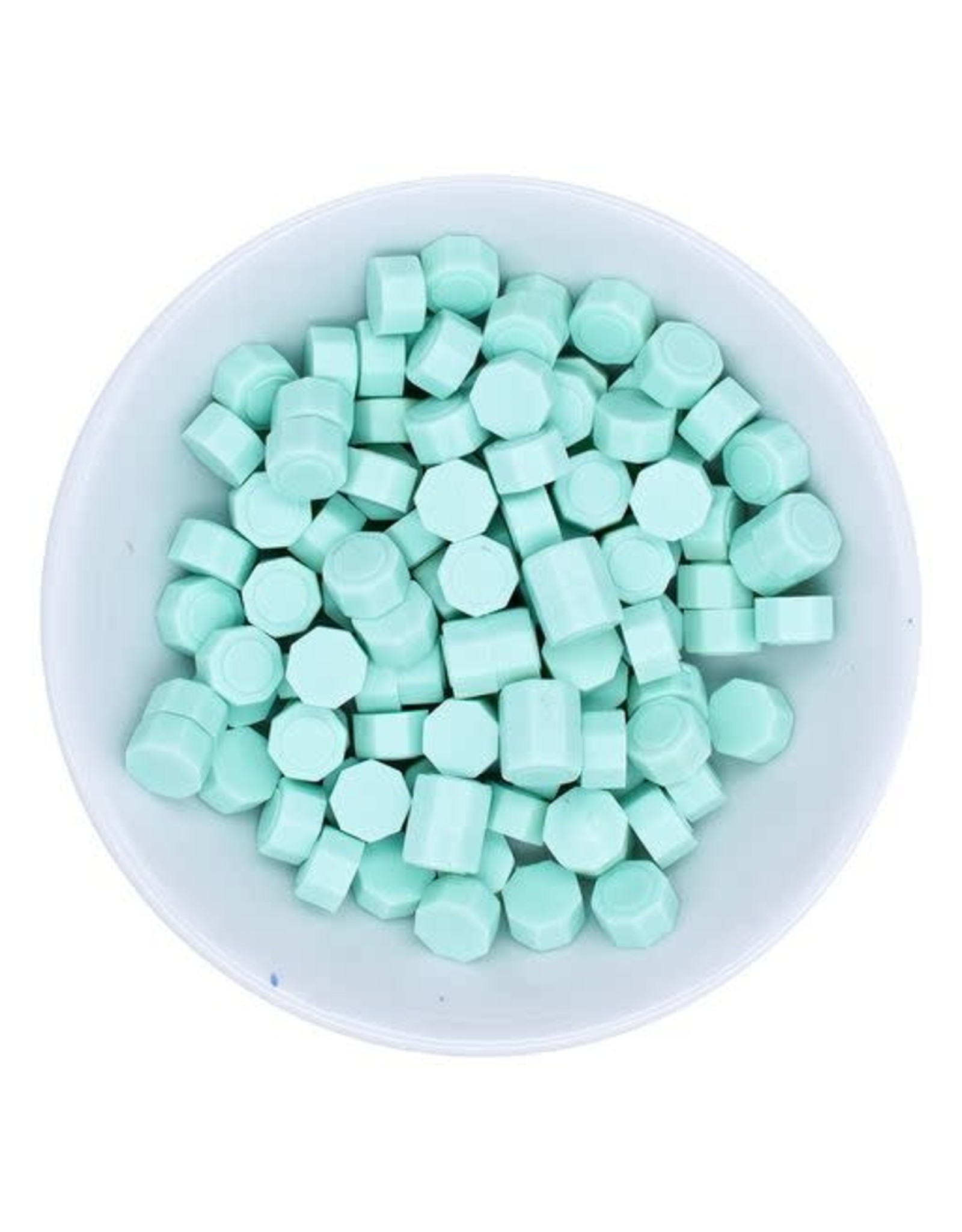 Spellbinders Sealed by Spellbinders Collection - Pastel Aqua Wax Beads