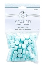 Spellbinders Sealed by Spellbinders Collection - Pastel Aqua Wax Beads