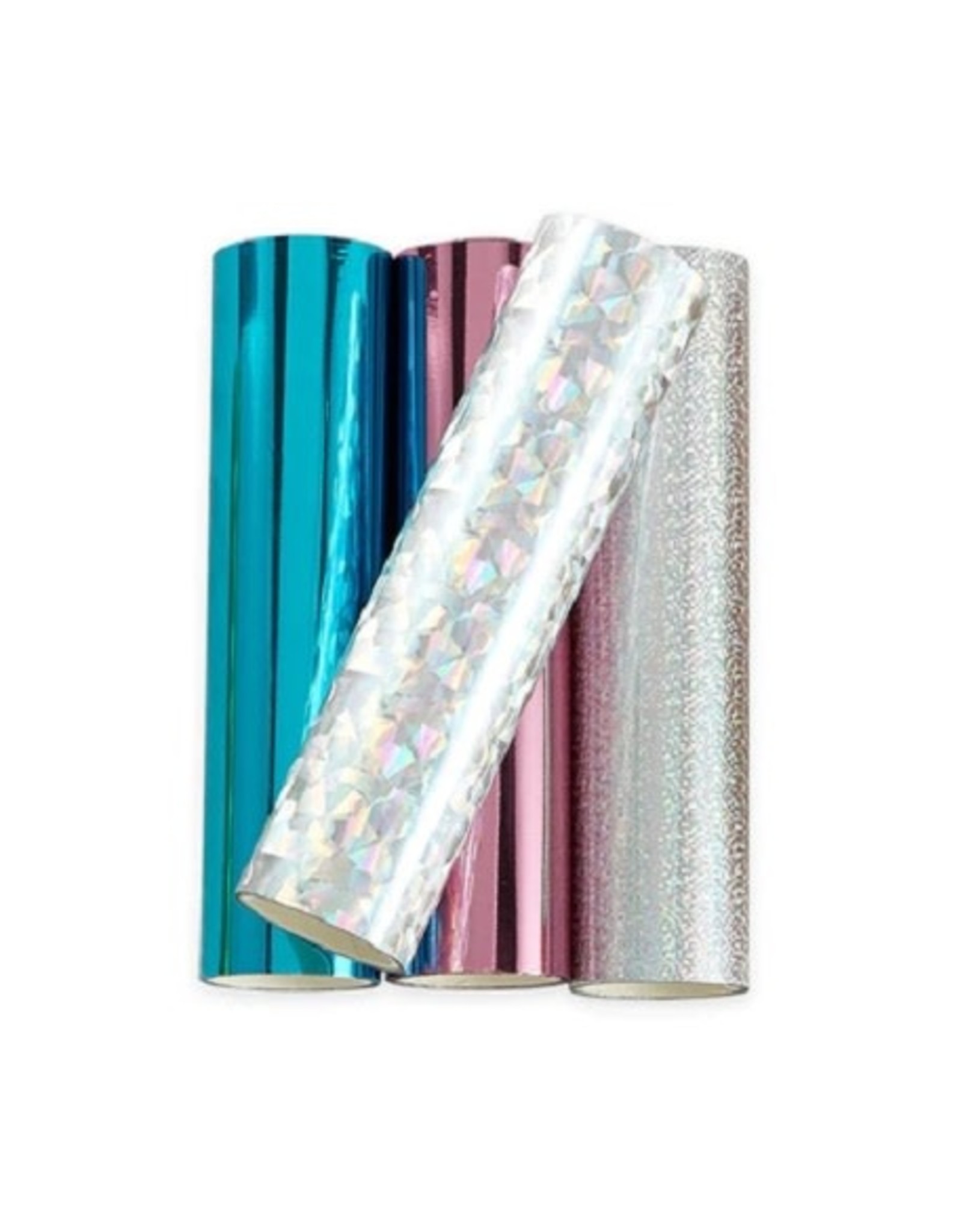 Spellbinders Glimmer Hot Foil - 4 rolls  Variety Pack - Metallic & Holographic