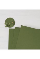 Spellbinders Color Essentials Cardstock 8.5 x 11” - 10 Pack - Fern