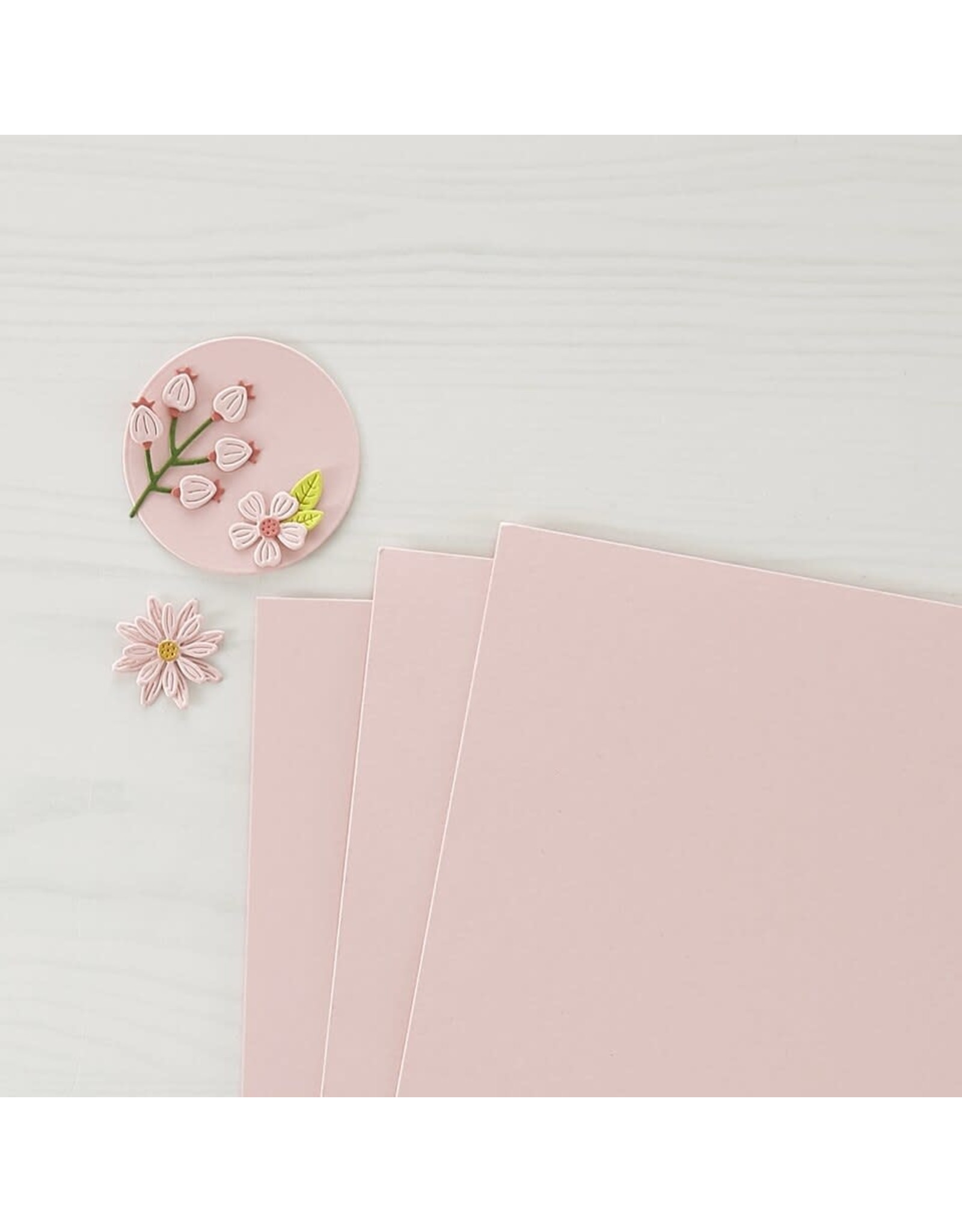 Spellbinders Color Essentials Cardstock 8.5 x 11” - 10 Pack - Pink Sand