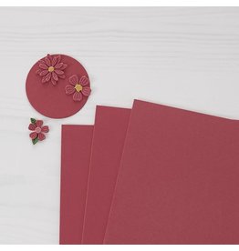 Spellbinders Color Essentials Cardstock 8.5 x 11” - 10 Pack - Wild Berry