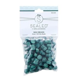 Spellbinders Sealed by Spellbinders Collection - Wax Beads Green