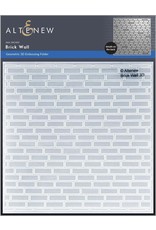 ALTENEW Brick Wall 3D Embossing Folder