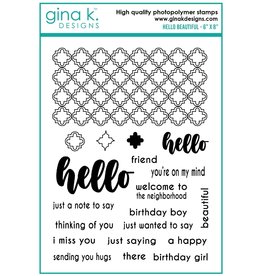 Gina K. Designs Hello Beautiful Stamps
