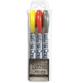 Tim Holtz - Ranger Distress Crayon Pearl Halloween Set 3