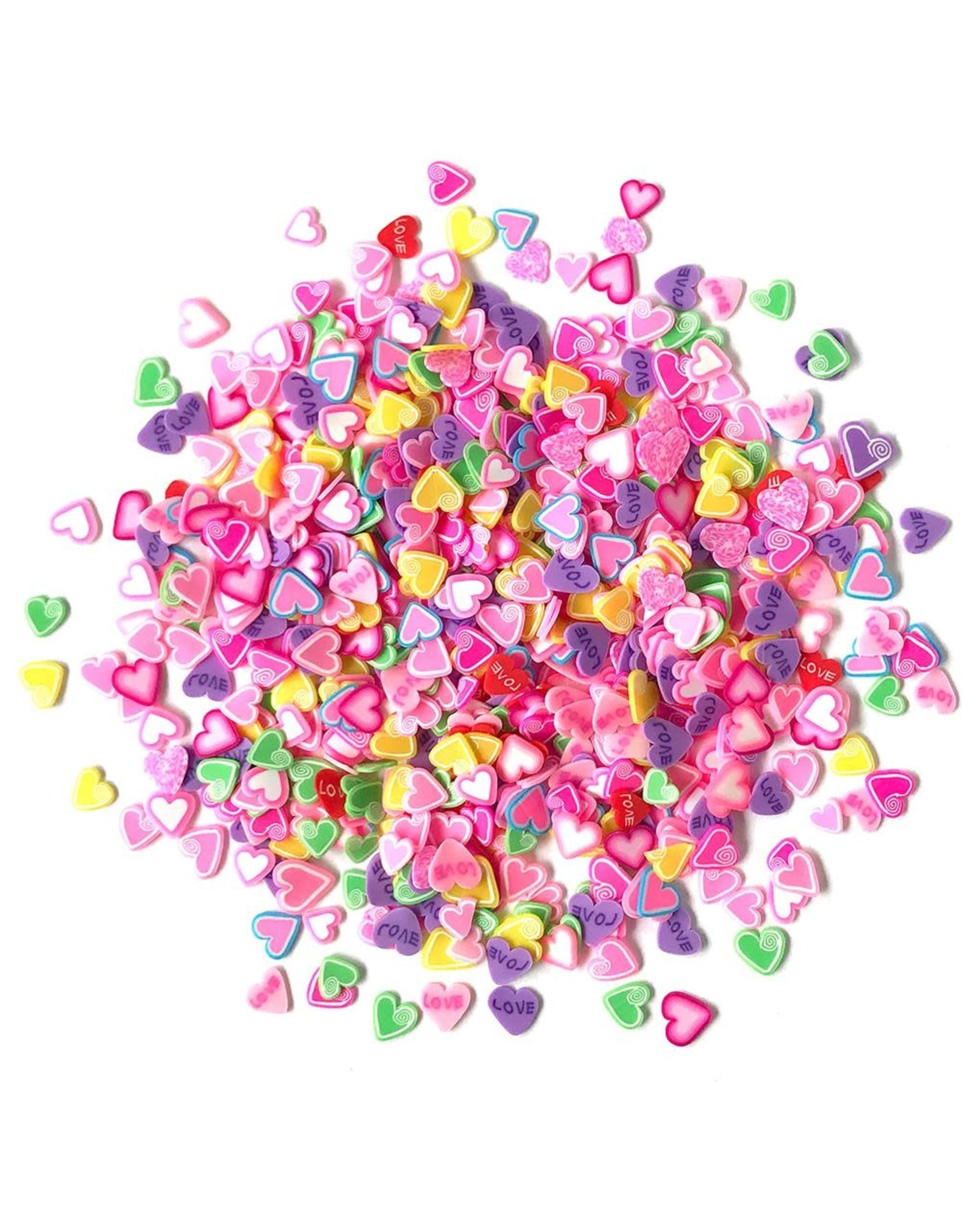 Buttons Galore & More SPRINKLETS - CANDY HEARTS