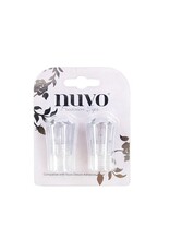 NUVO Nuvo - Deluxe Adhesive Precision Nozzles 2/pk