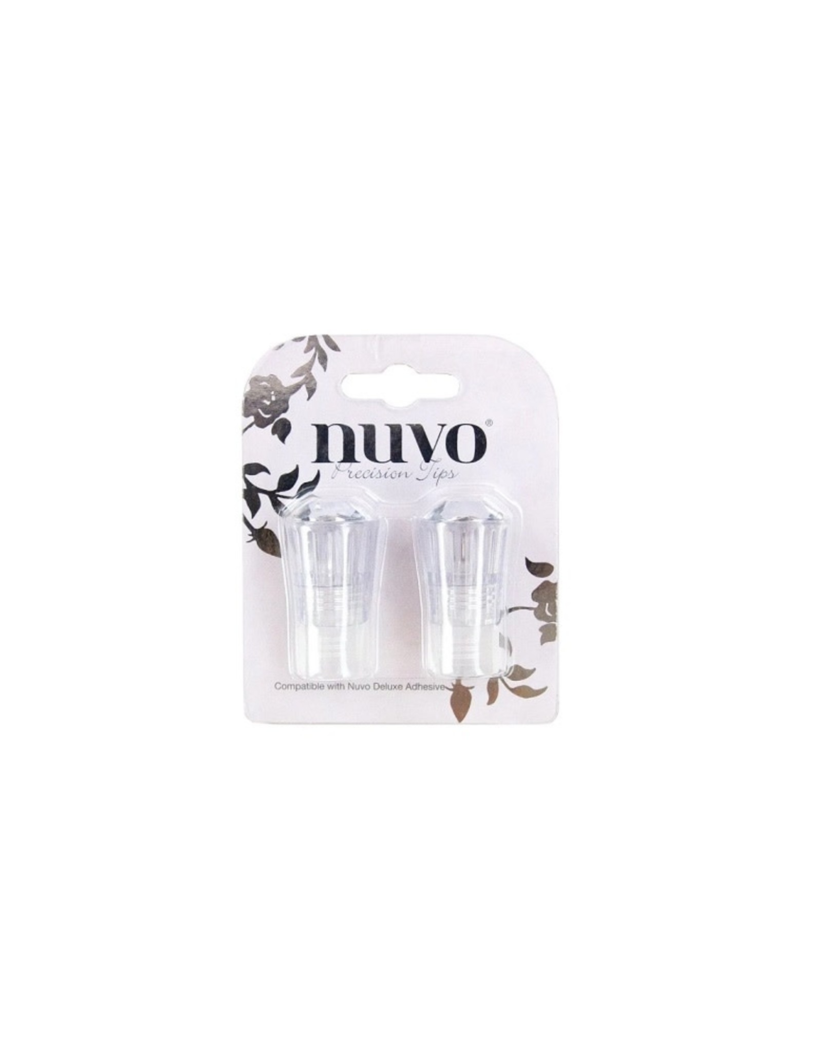 NUVO Nuvo - Deluxe Adhesive Precision Nozzles 2/pk