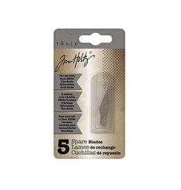 Tim Holtz - Tonic Retractable Craft Knife Spare Blades - Fine point #11 - 5 pk