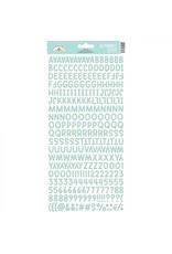 Doodlebug Design alphabet soup puffy stickers mint