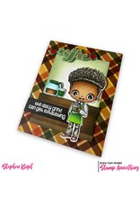 Stamp Anniething Chibi- Jamal Brewtiful Day Outline Die