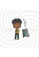 Stamp Anniething Chibi- Jamal- Brewtiful Day