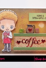 Stamp Anniething Chibi- Darius- Daily Grind Stamp