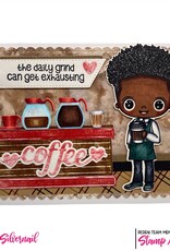 Stamp Anniething Chibi- Darius- Daily Grind Stamp
