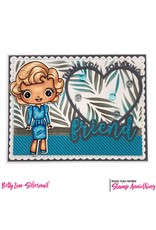 Stamp Anniething Chibi- The Golden Girls- Rose Can I Ask A Question Outline Die