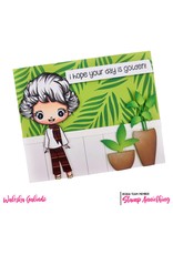 Stamp Anniething Chibi- The Golden Girls- Dorothy I Hope Your Day is Golden Stamp