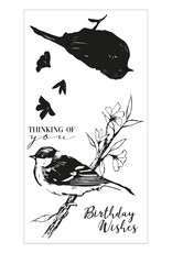 Sizzix Sizzix Layered Clear Stamps - Summer Bird