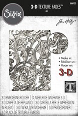 Tim Holtz - Sizzix 3D Texture Fades Embossing Folder - Entagled