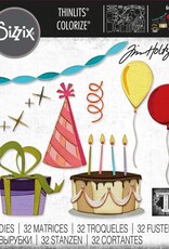 Tim Holtz - Sizzix Thinlits - Celebrate