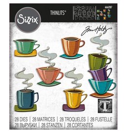 Tim Holtz - Sizzix Thinlits Papercut Cafe