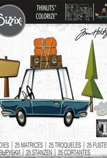 Tim Holtz - Sizzix Thinlits - Road Trip
