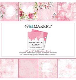 49 AND MARKET COLOR SWATCH BLOSSOM COLLECTION - 12X12 PACK