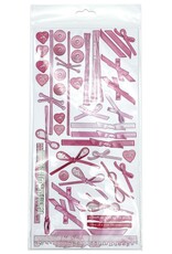 49 AND MARKET Color Swatch Blossom Cut- Outs Elements