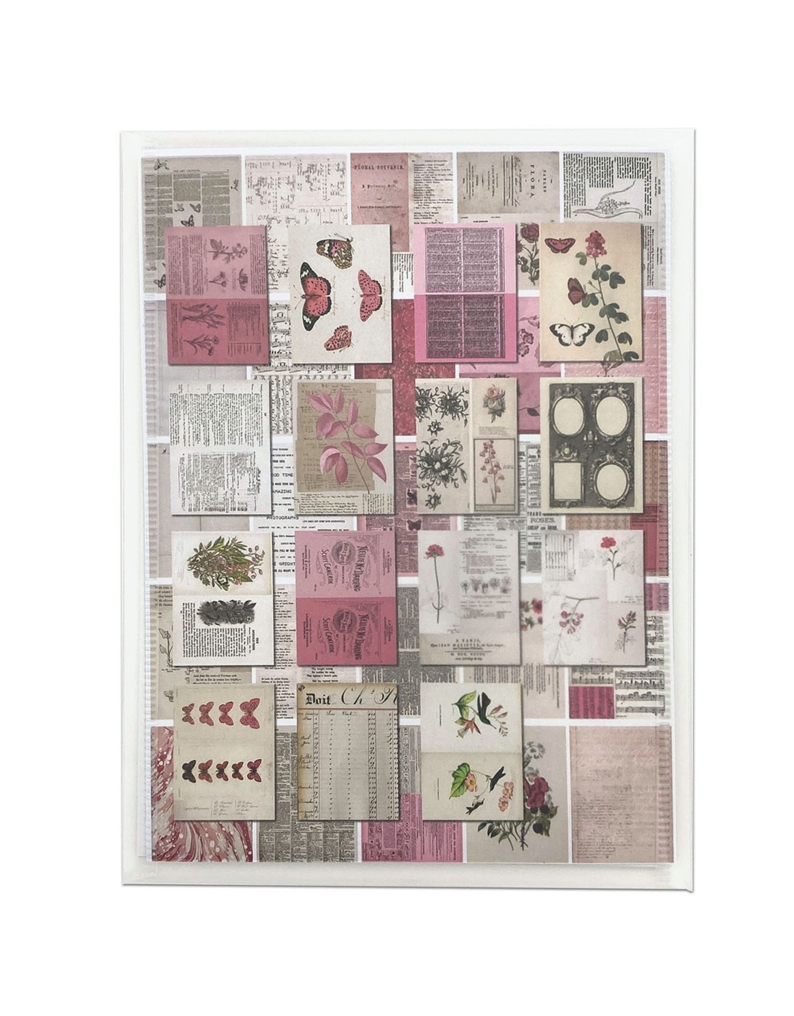 49 AND MARKET COLOR SWATCH BLOSSOM COLLAGE 6X8 SHEETS