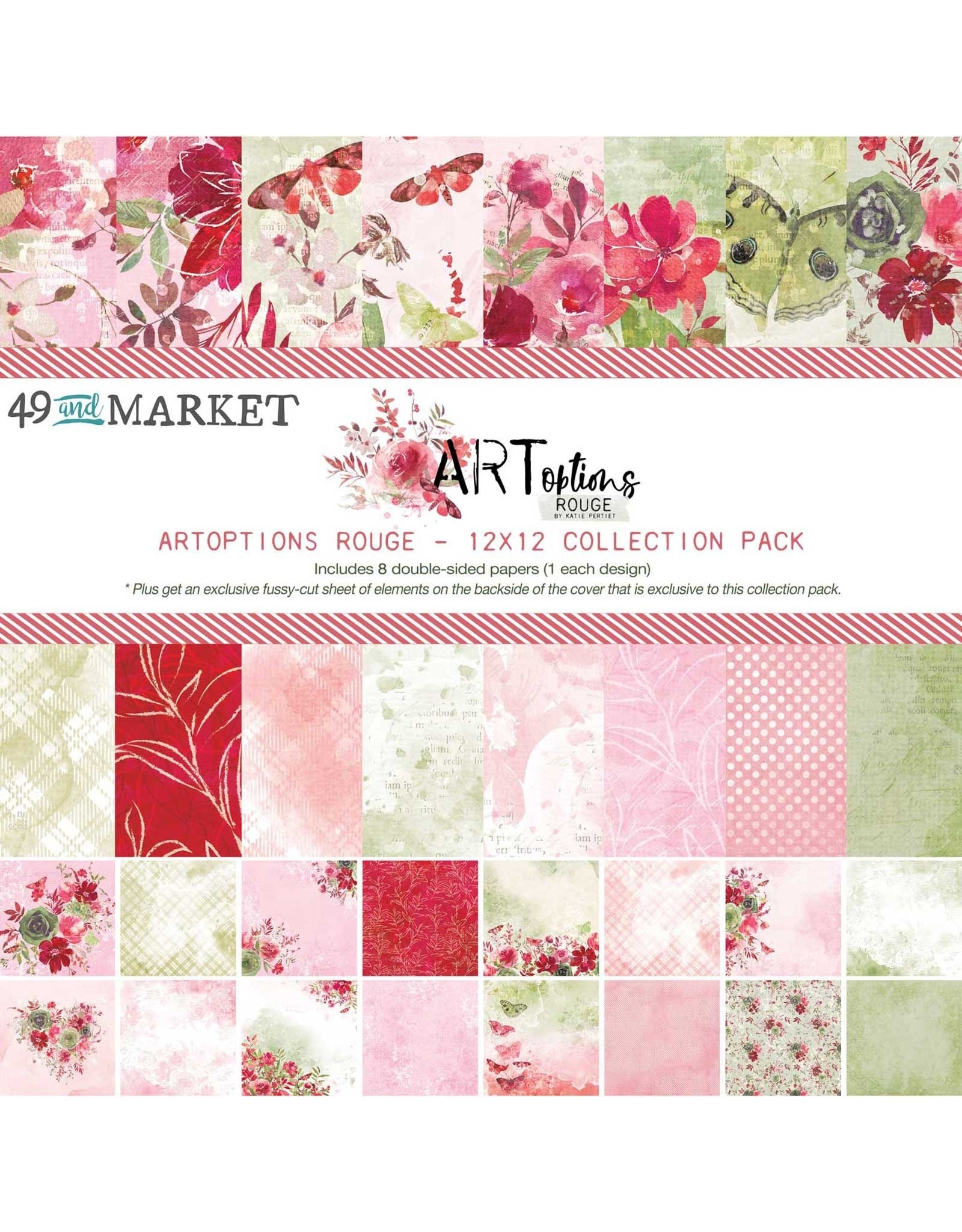 49 AND MARKET ART ROUGE COLLECTION 12X12 PACK