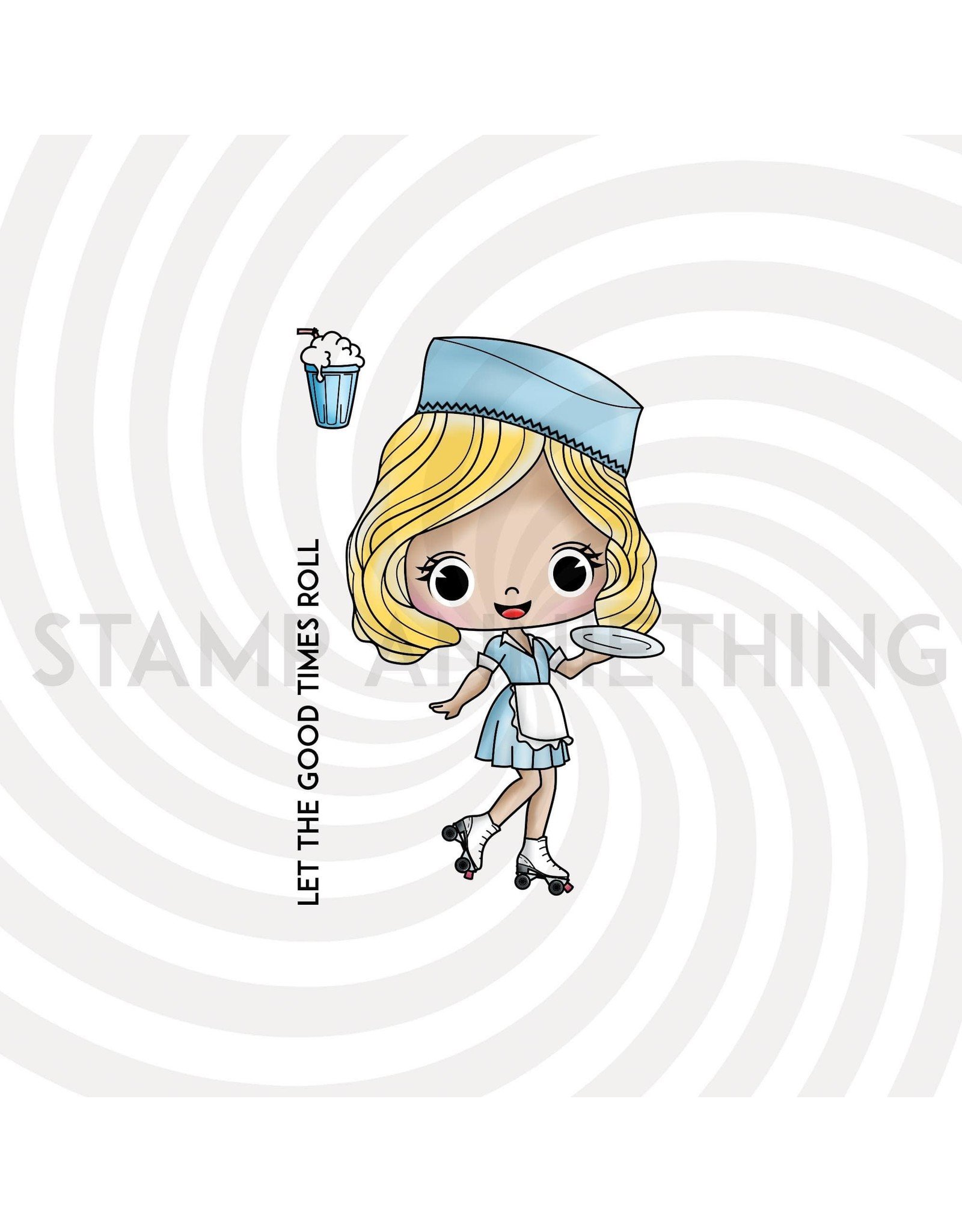 Stamp Anniething Carol Let the Good Times Roll Stamp