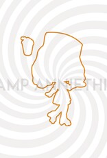 Stamp Anniething Carol Let the Good Times Roll Outline Die