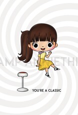 Stamp Anniething Peggy You're a Classic Stamp
