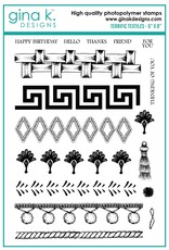Gina K. Designs Terrific Textiles Stamps