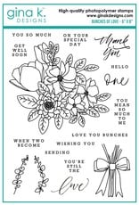 Gina K. Designs Bunches of Love Stamps