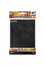 Tim Holtz - Ranger Dura-Bright Black Opaque Matte 5x7 Paper For Alcohol Ink
