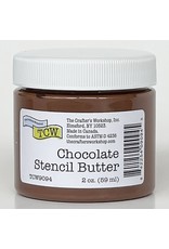 THE CRAFTERS WORKSHOP Stencil Butter 2 oz. Chocolate