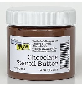 THE CRAFTERS WORKSHOP Chocolate Stencil Butter 2 oz.