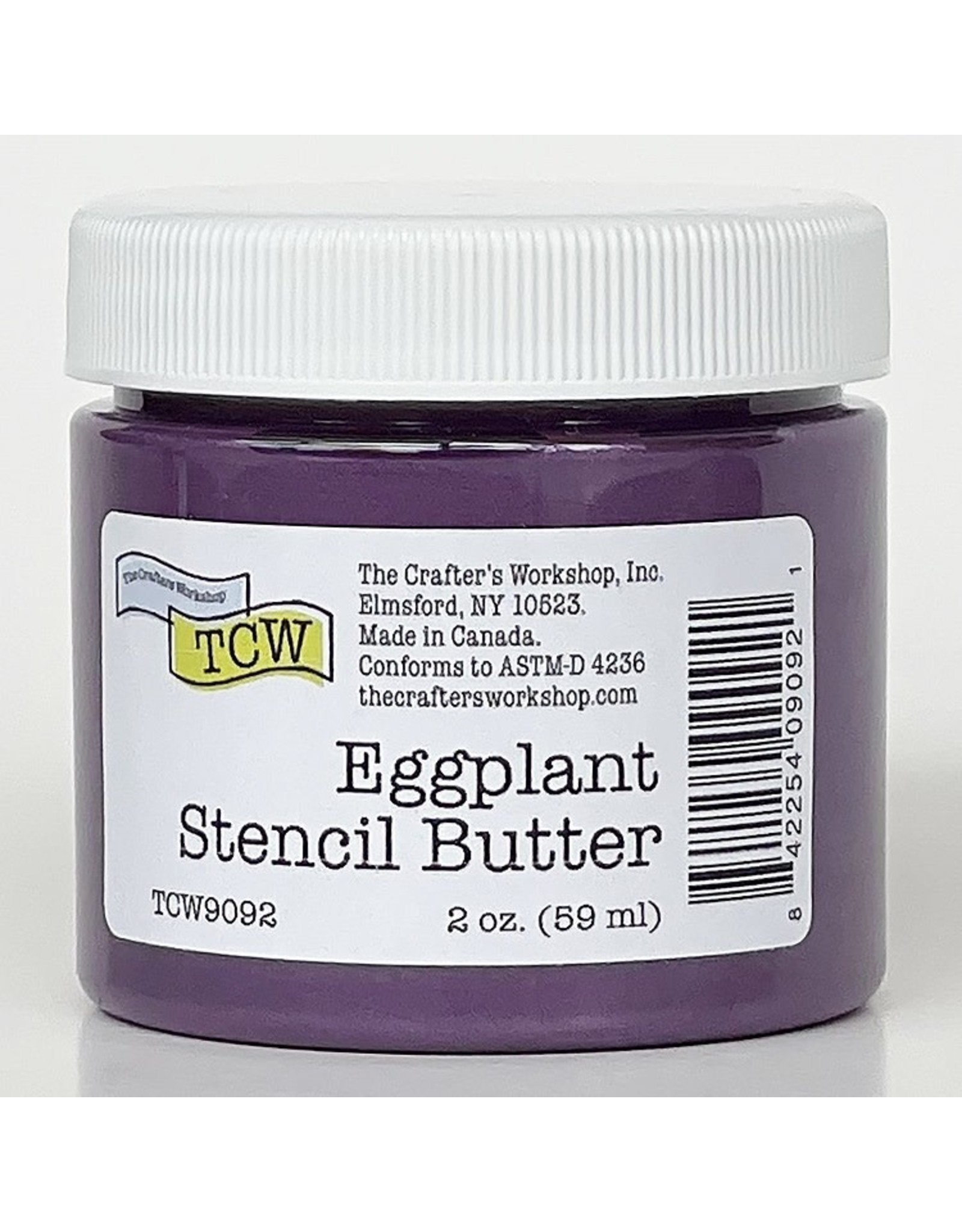 THE CRAFTERS WORKSHOP Stencil Butter 2 oz. - Eggplant