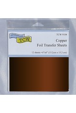 THE CRAFTERS WORKSHOP Foil Transfer Sheets 6x6 Copper