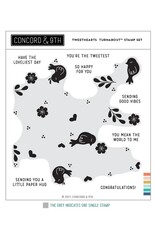 Concord & 9TH Tweethearts Turnabout™ Stamp Set