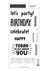 Concord & 9TH All About Cake - Stamp Set 4 x 8