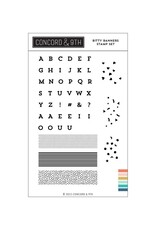 Concord & 9TH Bitty Banners Stamp Set 4 x 6