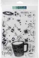Concord & 9TH Coffee Blend Turnabout™ Stamp Set